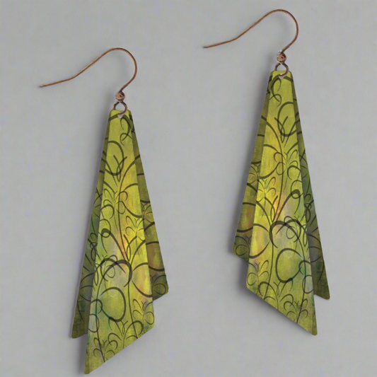 Handmade Dragonfly Wing Earrings