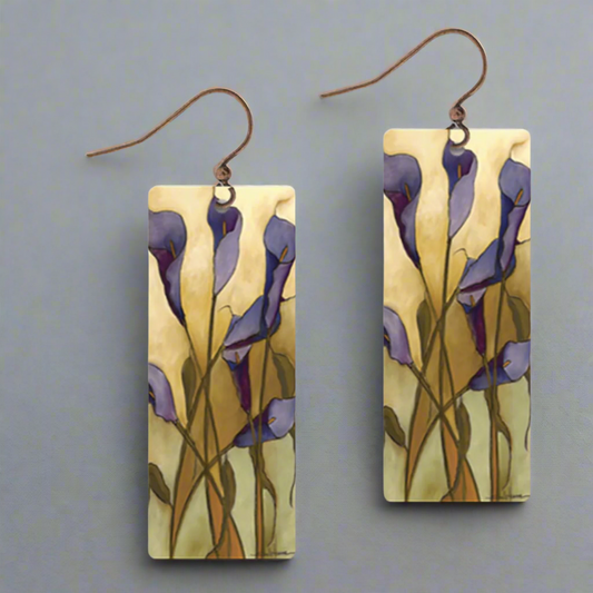 Handmade Calla Lilly Earrings