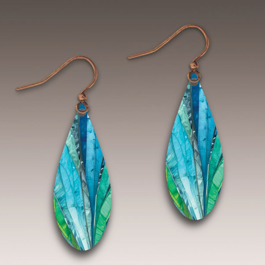 Handmade Waterfall Dew Drop Earrings