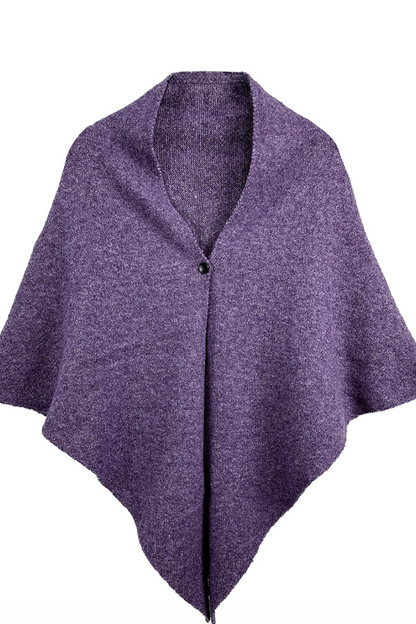 Solid Triangle Poncho / Scarf