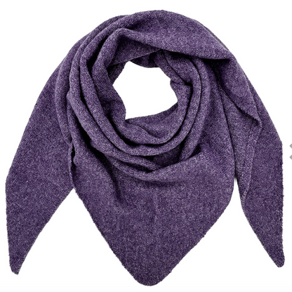 Solid Triangle Poncho / Scarf