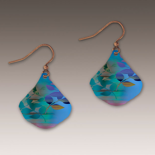 Ocean Dusk Ginko Earrings