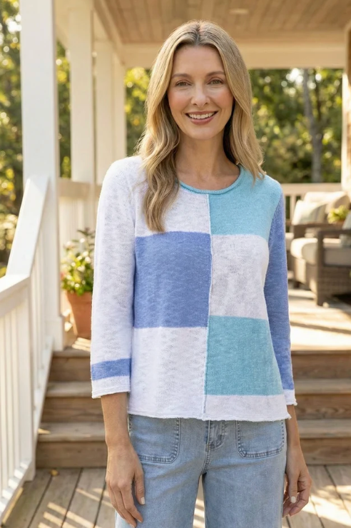 Habitat Yin Yang Patchwork Pullover