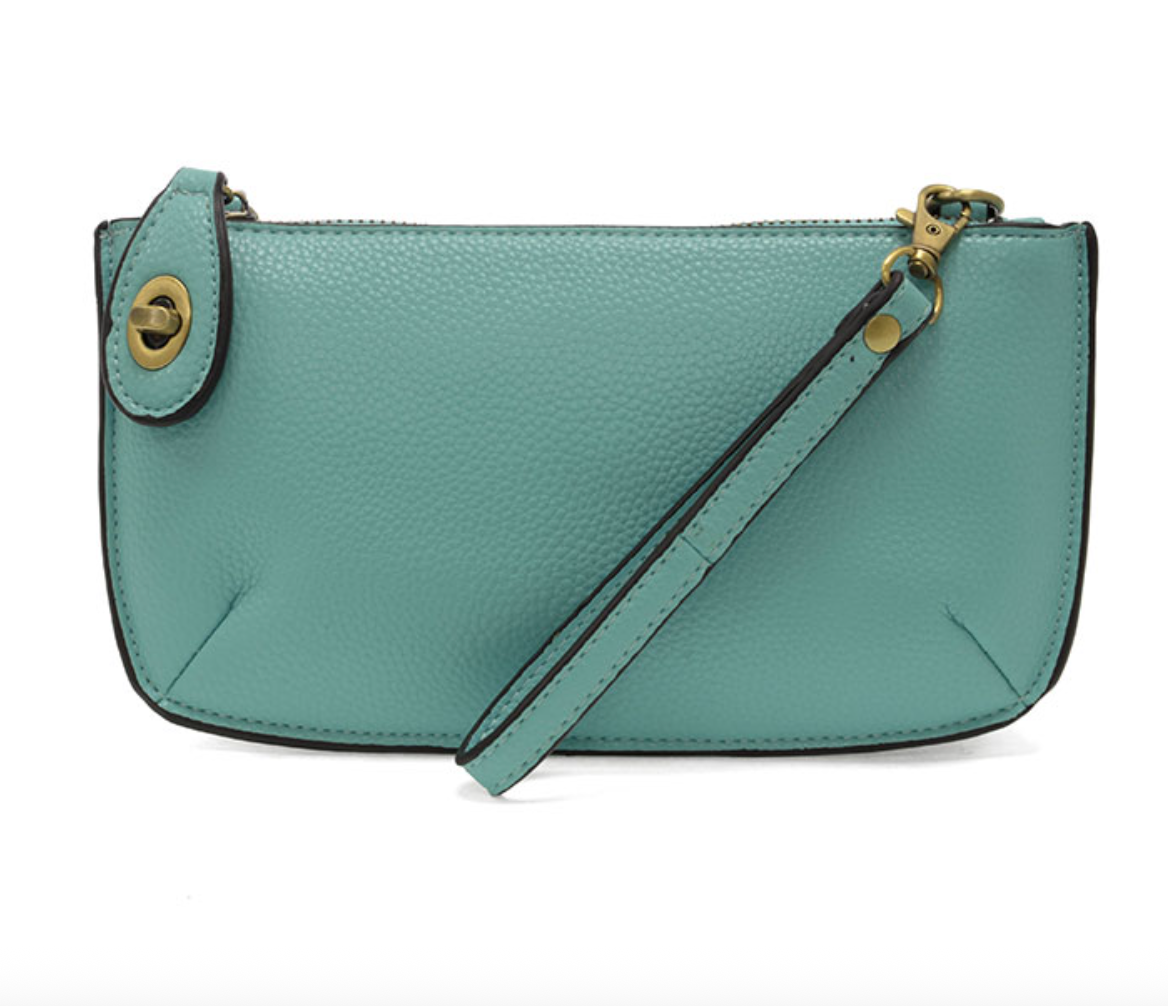 Mini Cross Body Wristlet Clutch-NEW COLORS