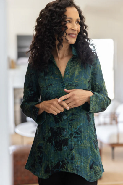 Habitat Express Floral Artist Shirt-NEW