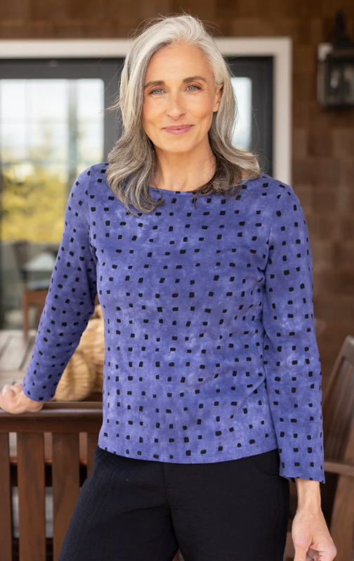 Habitat Cozy Rib Tie Dye Tiles Everyday Tee