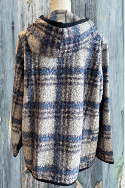 Trisha Tyler Boucle Coat-NEW