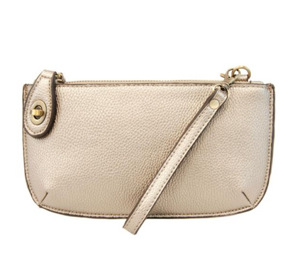 Mini Cross Body Wristlet Clutch-NEW COLORS