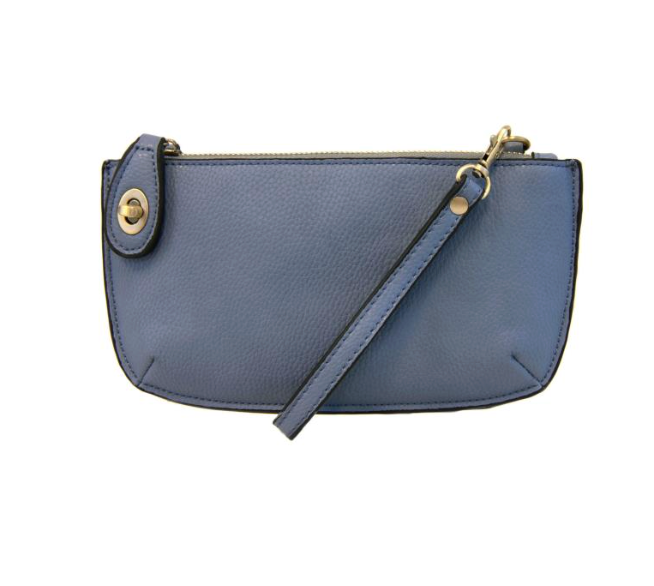 Mini Cross Body Wristlet Clutch-NEW COLORS