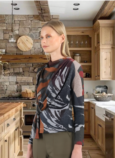 Clara SunWoo Multi Lightweight Harvest Sweater
