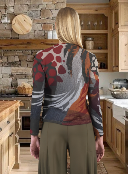 Clara SunWoo Multi Lightweight Harvest Sweater
