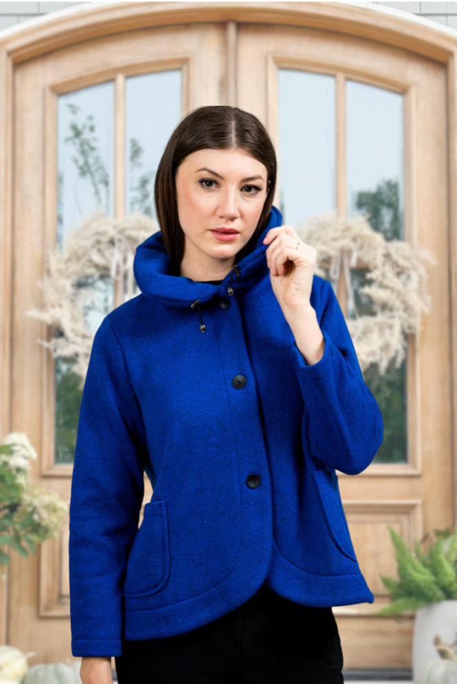 Trisha Tyler Tulip Hem Jacket