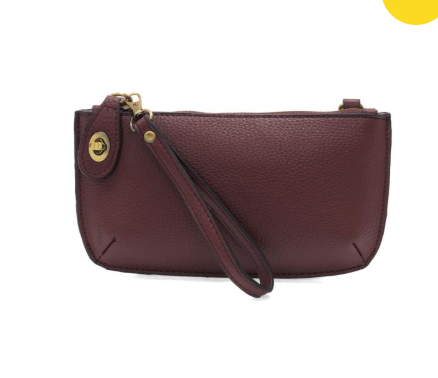 Mini Cross Body Wristlet Clutch-NEW COLORS