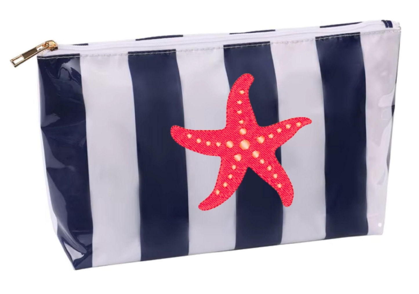 Tristan & Bruce, Striped Vinyl Pouch