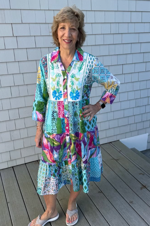Parsley & Sage Amanda Embroidered Dress