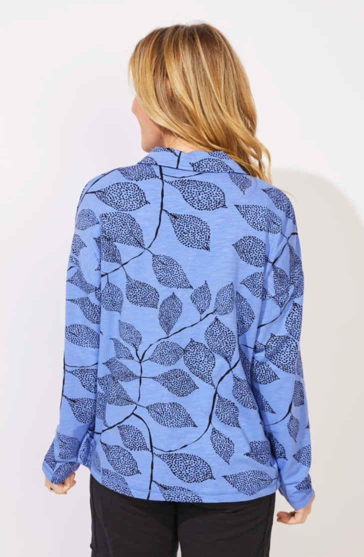 Escape Leaves Spandex Quarter Zip