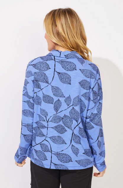 Escape Leaves Spandex Quarter Zip