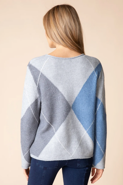 Habitat Alpine Argyle Pullover