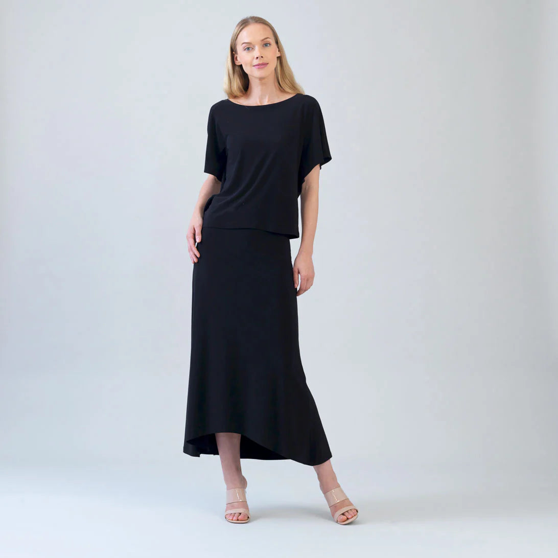 T174 Clara Sunwoo Caftan Flutter Sleeve Top