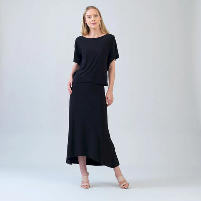 T174 Clara Sunwoo Caftan Flutter Sleeve Top