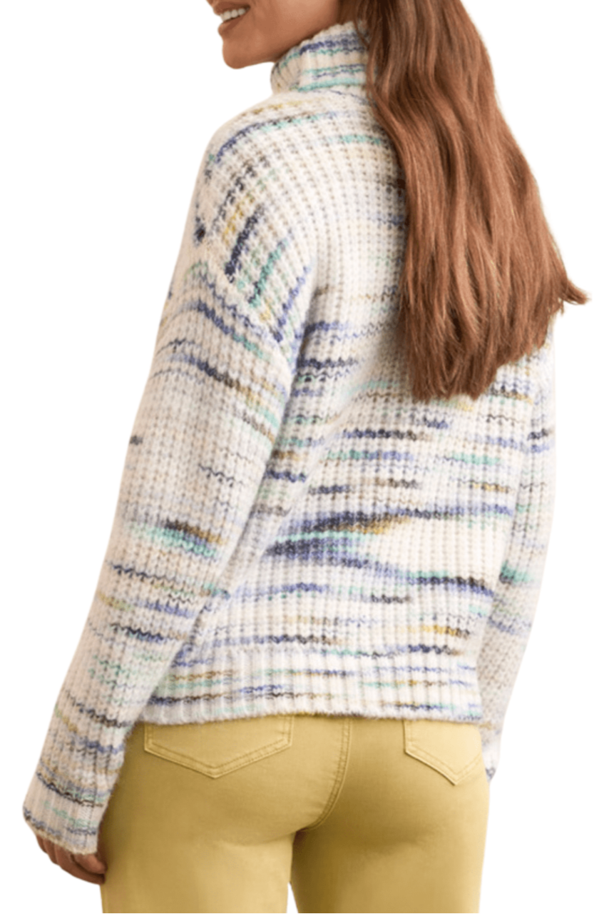 Tribal Turtleneck Sweater
