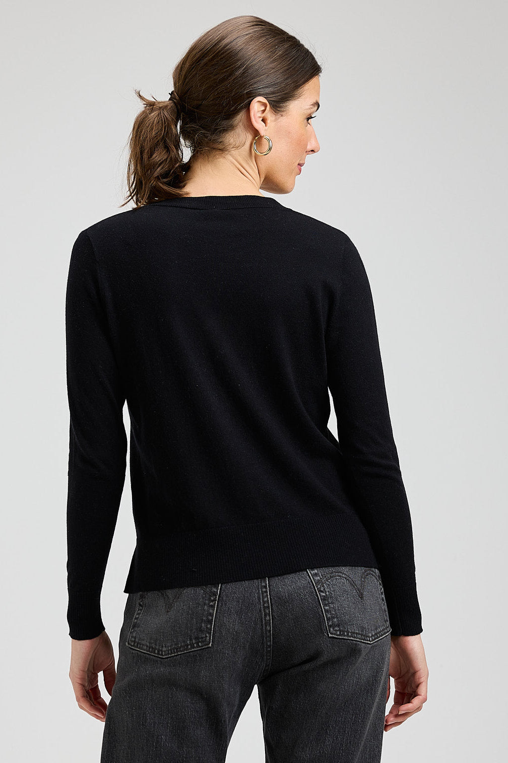 Zaket & Plover Button Angle Sweater-NEW