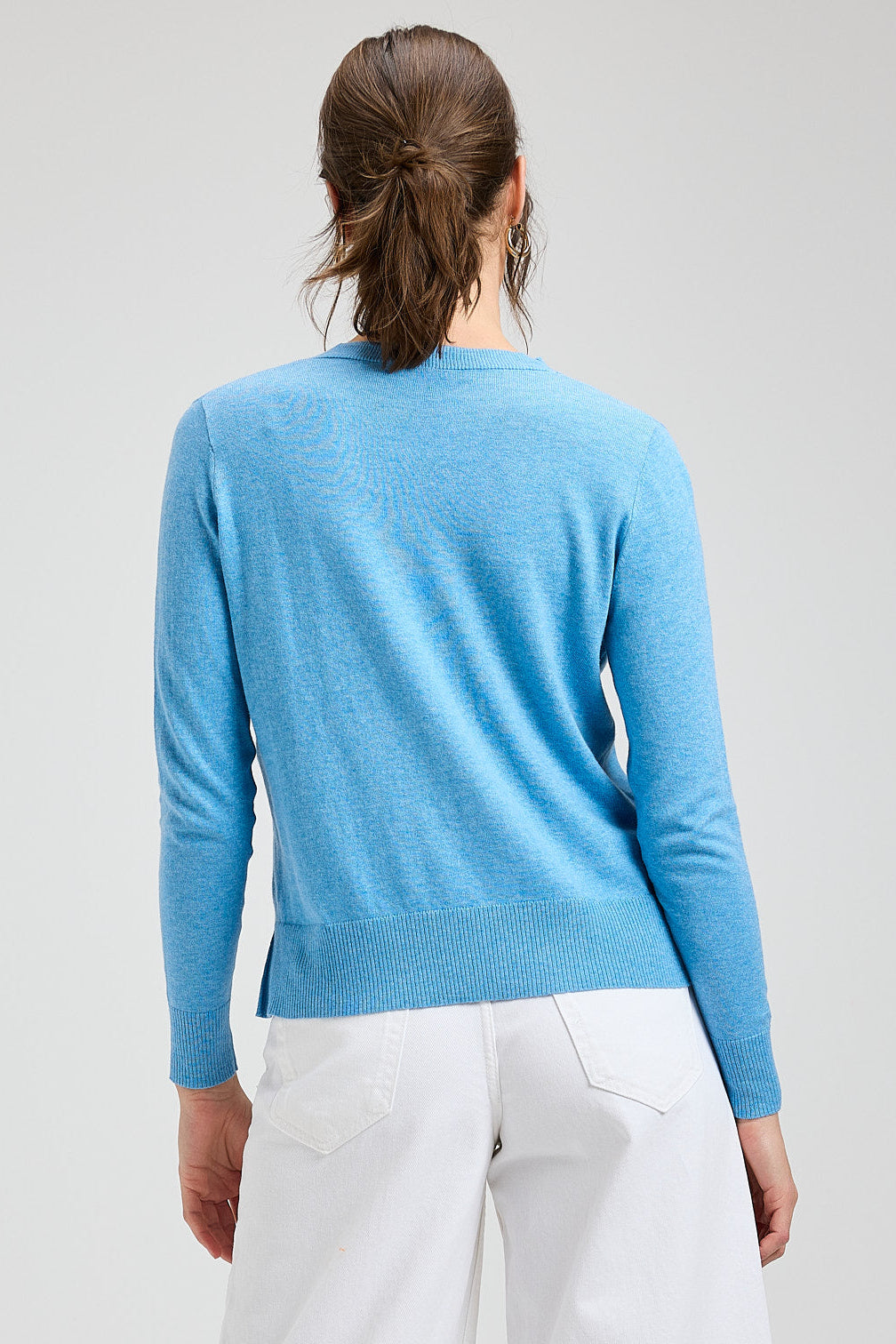 Zaket & Plover Button Angle Sweater-NEW