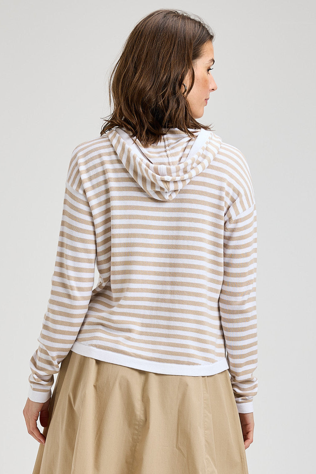 Zaket & Plover Multi Stripe Hoodie