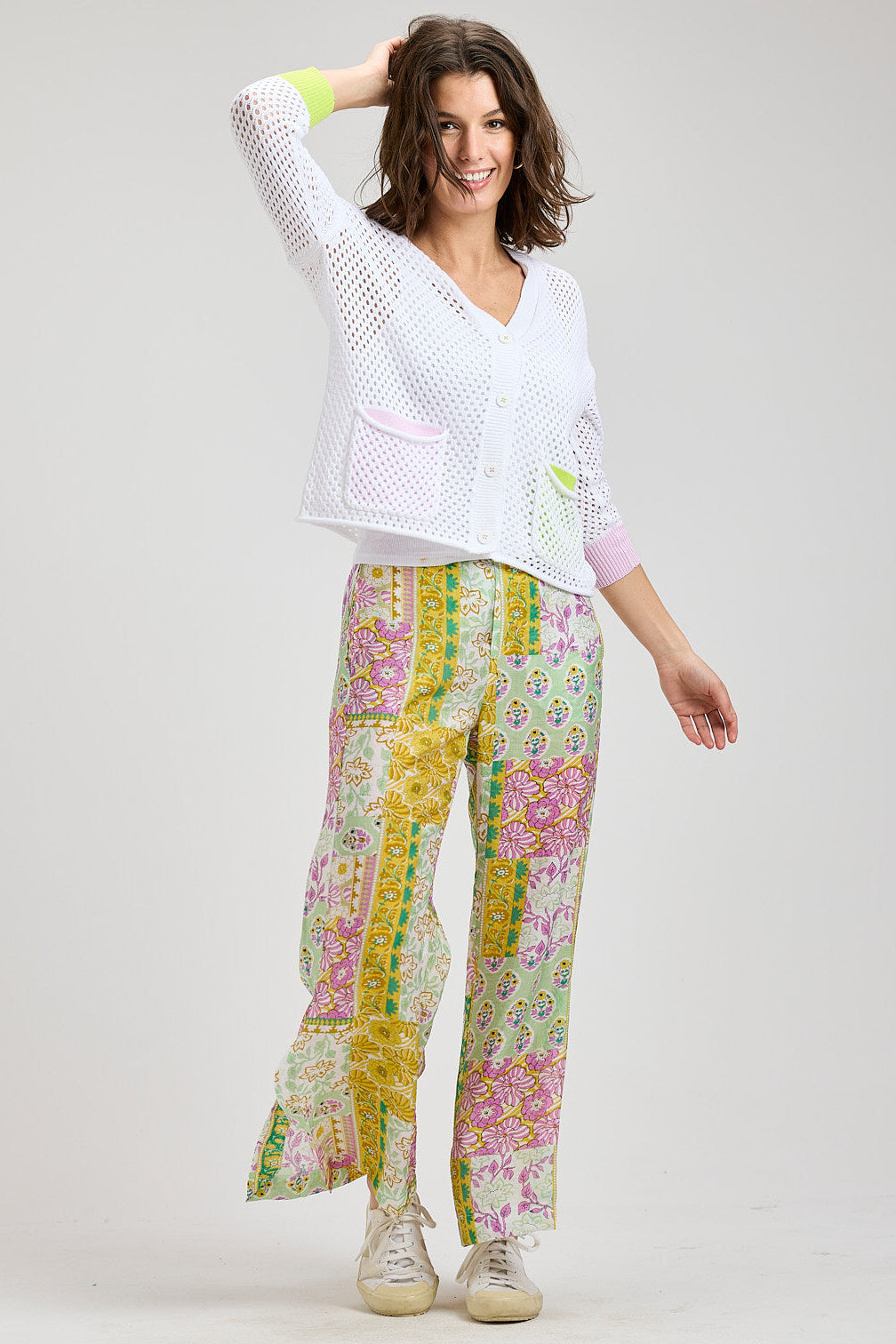 Zaket & Plover Holey Pocket Cardigan-NEW