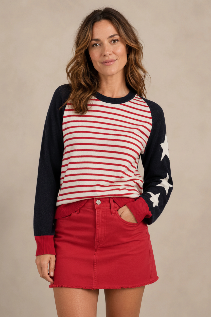 Americana Star Front