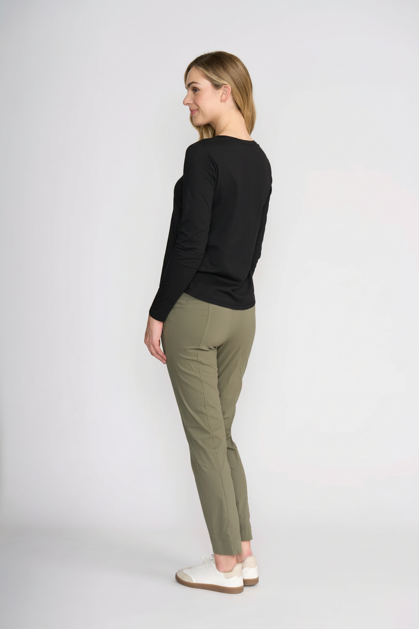 Back view - sage grey