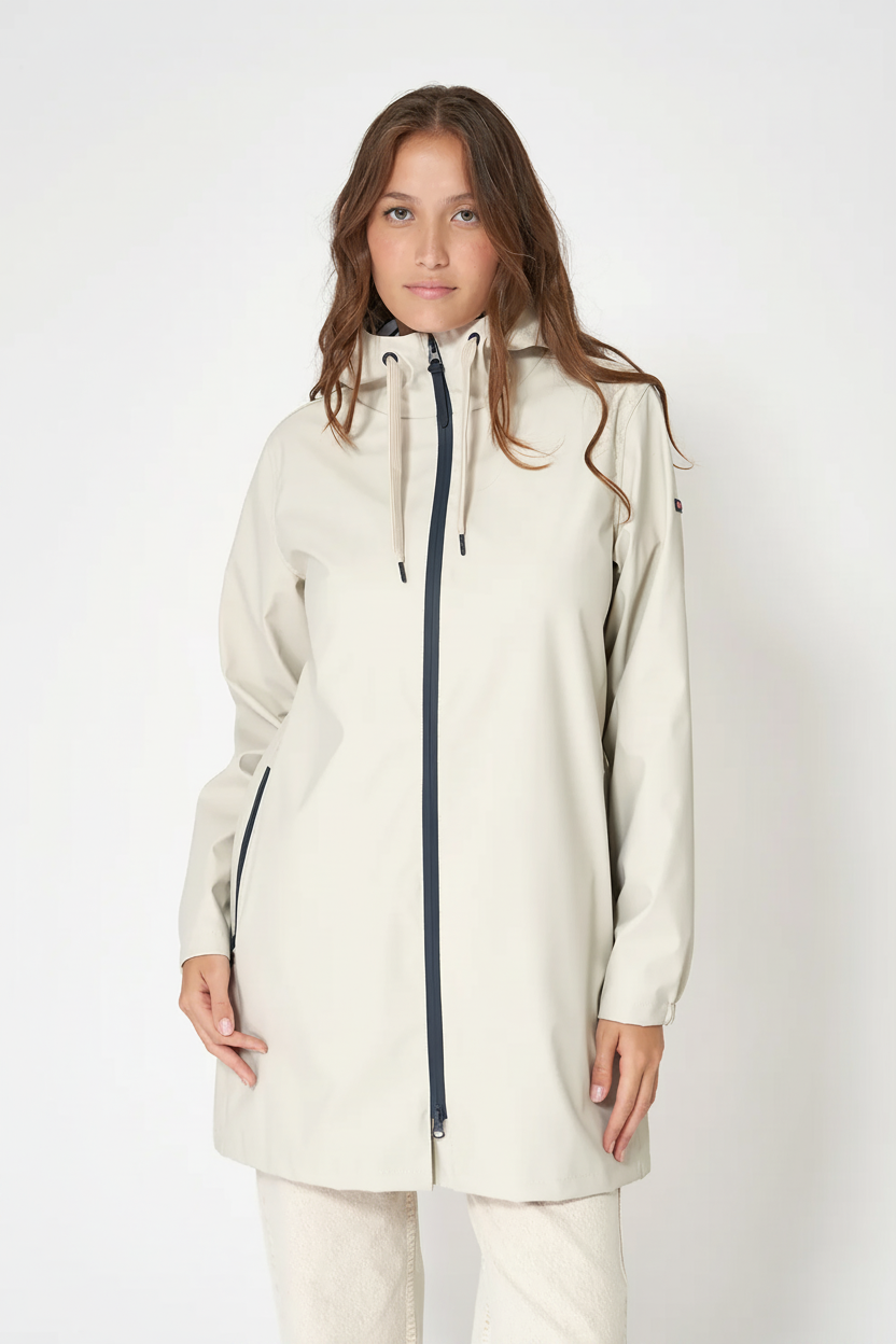 Beige Rain Jacket - Image 1