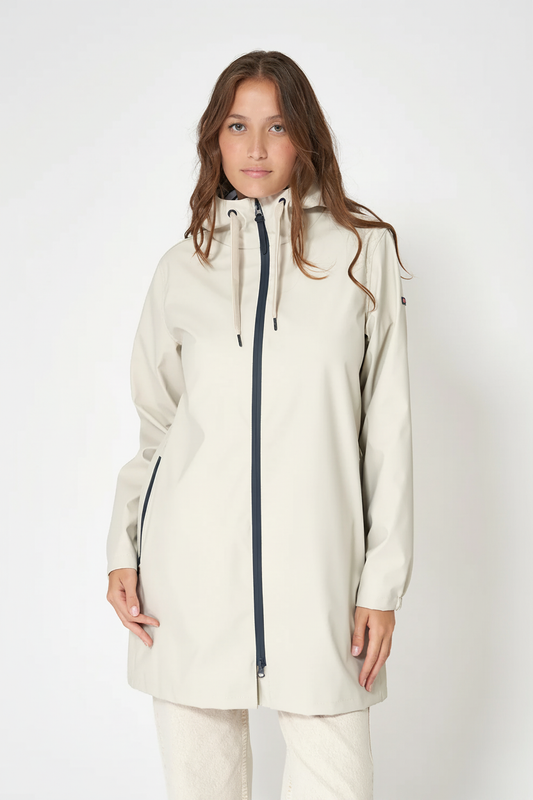 Beige Rain Jacket - Image 2