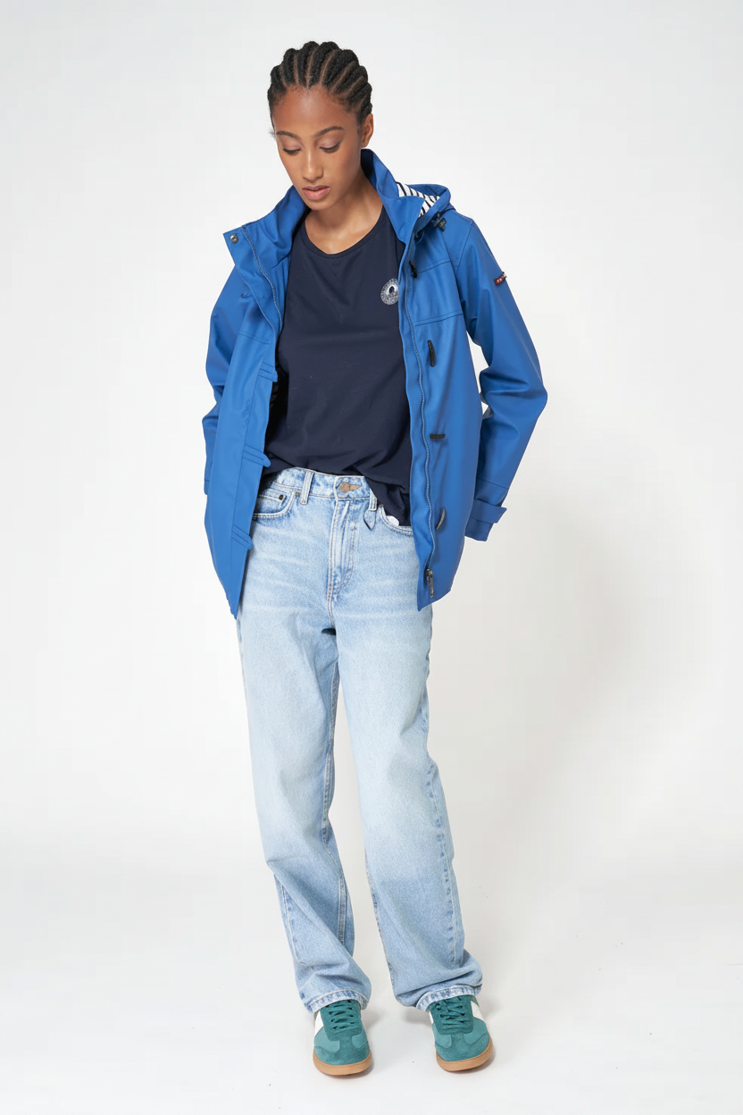 Blue Jacket Full Length
