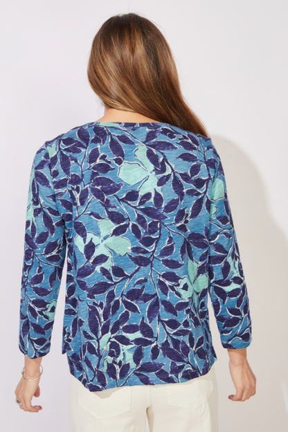 Blue leaf back