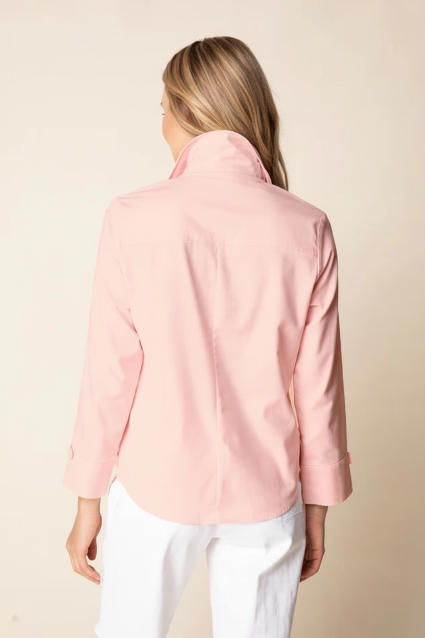 Blush shirt back view