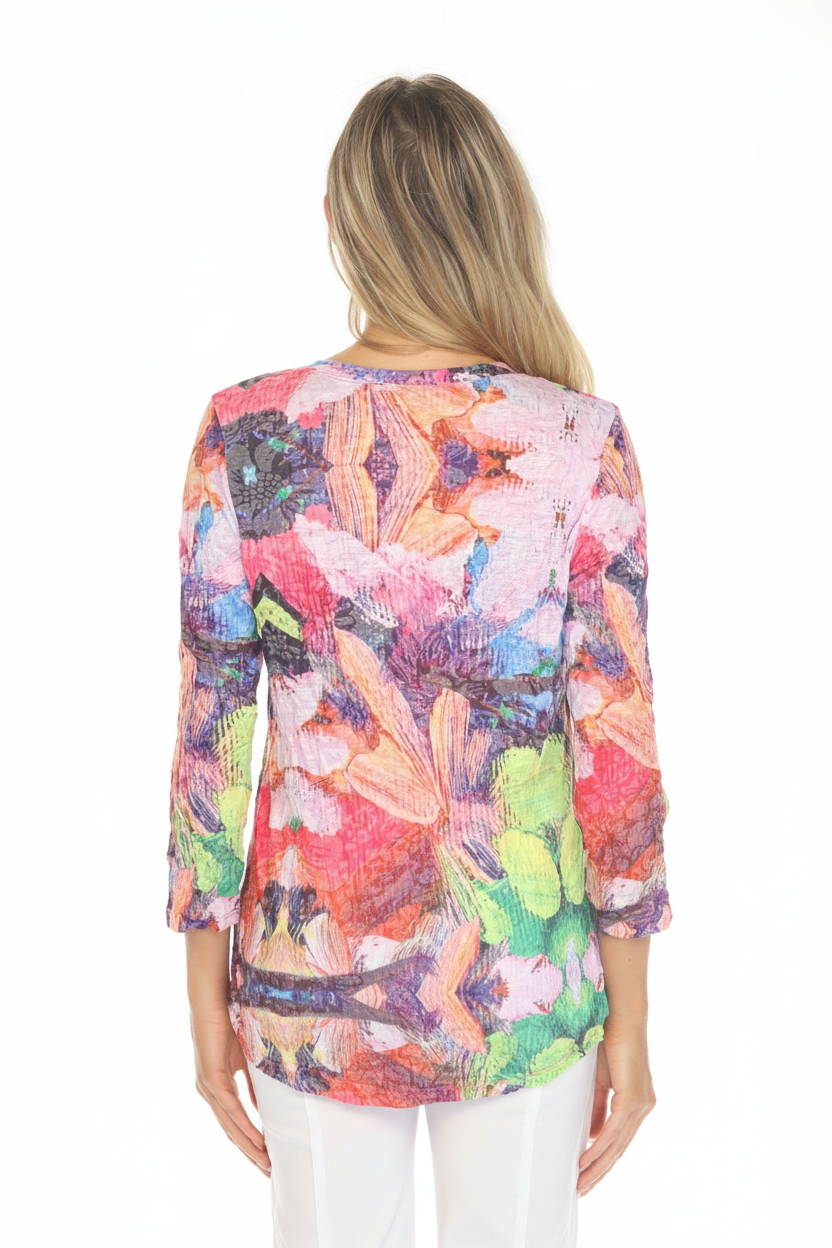 CA16032 V-Neck Top - Image 4