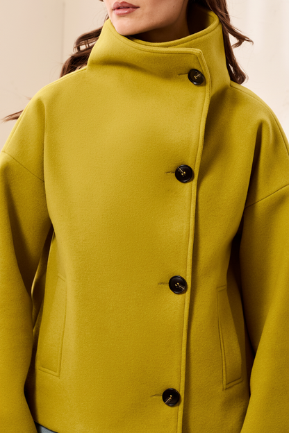 Cream button detail