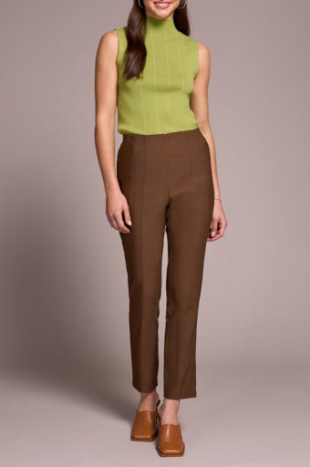 Tribal Pull On Flatten It Slim Leg Ankle Pant-NEW
