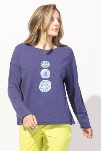 Escape Terry Sand Dollar Pullover