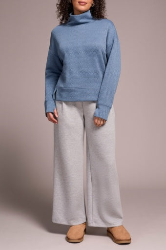 Tribal Funnel Neck Top-NEW