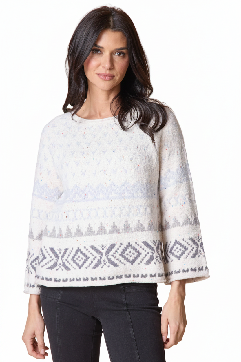 Fair Isle Sweater – Front Angle
