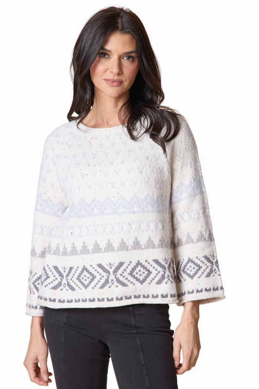 Fair Isle Sweater – Front Angle