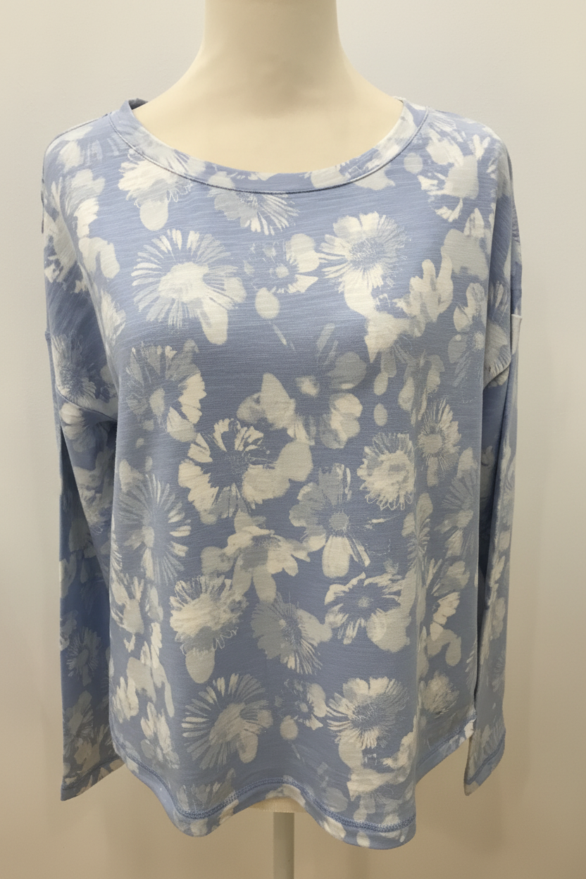 Floral Tee Front