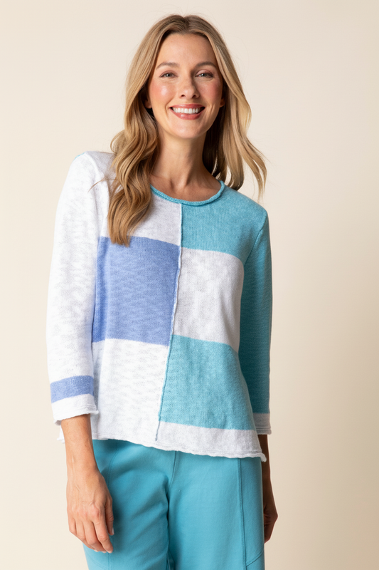 Front view with matching background