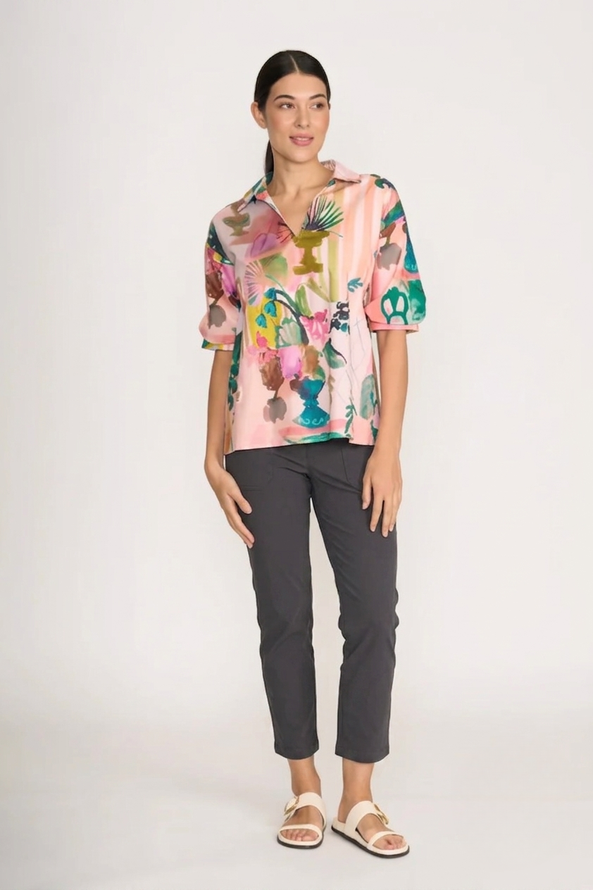 Foil Fuss Free Capri