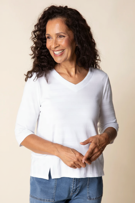 Front close-up smiling hands clasped