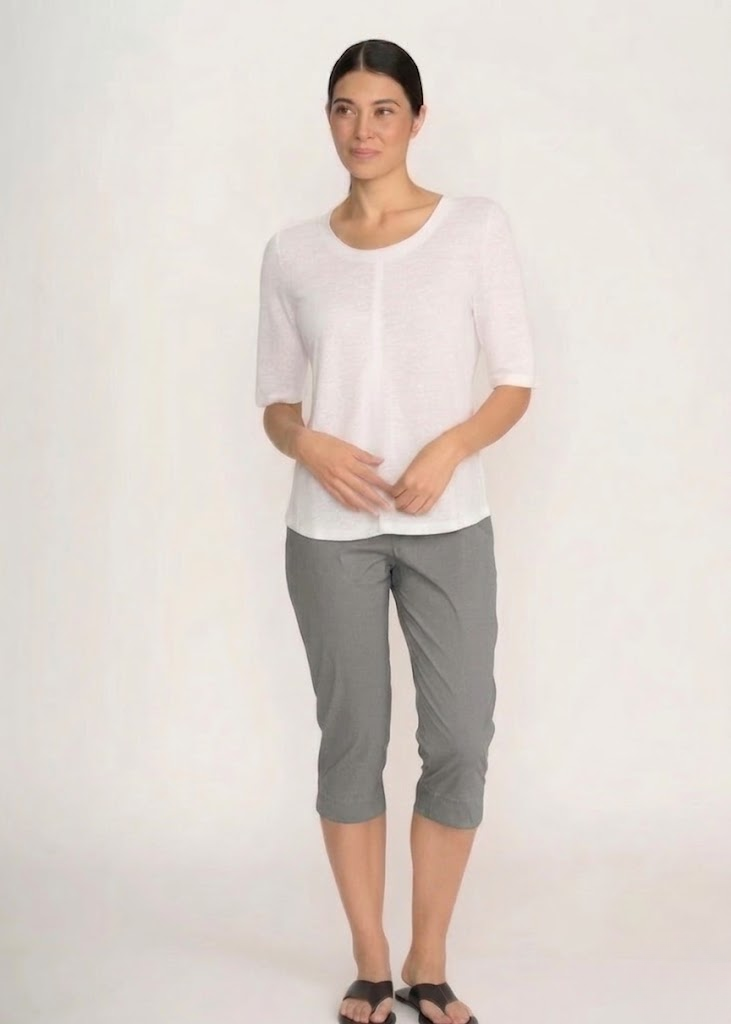 Foil Fuss Free Trapeze Capri - Previous Season Colors 50% Off!