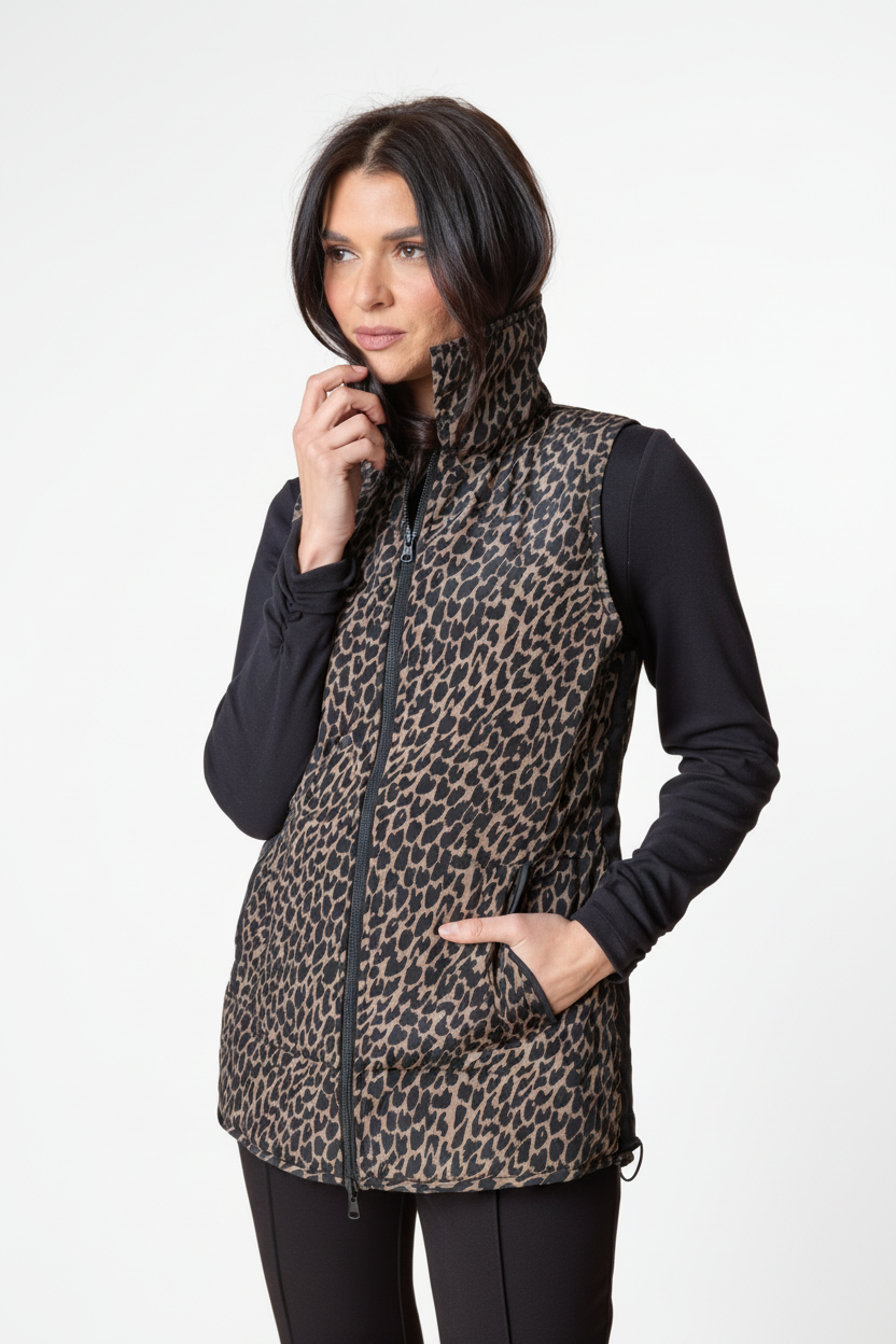 Leopard front model 2 - white background