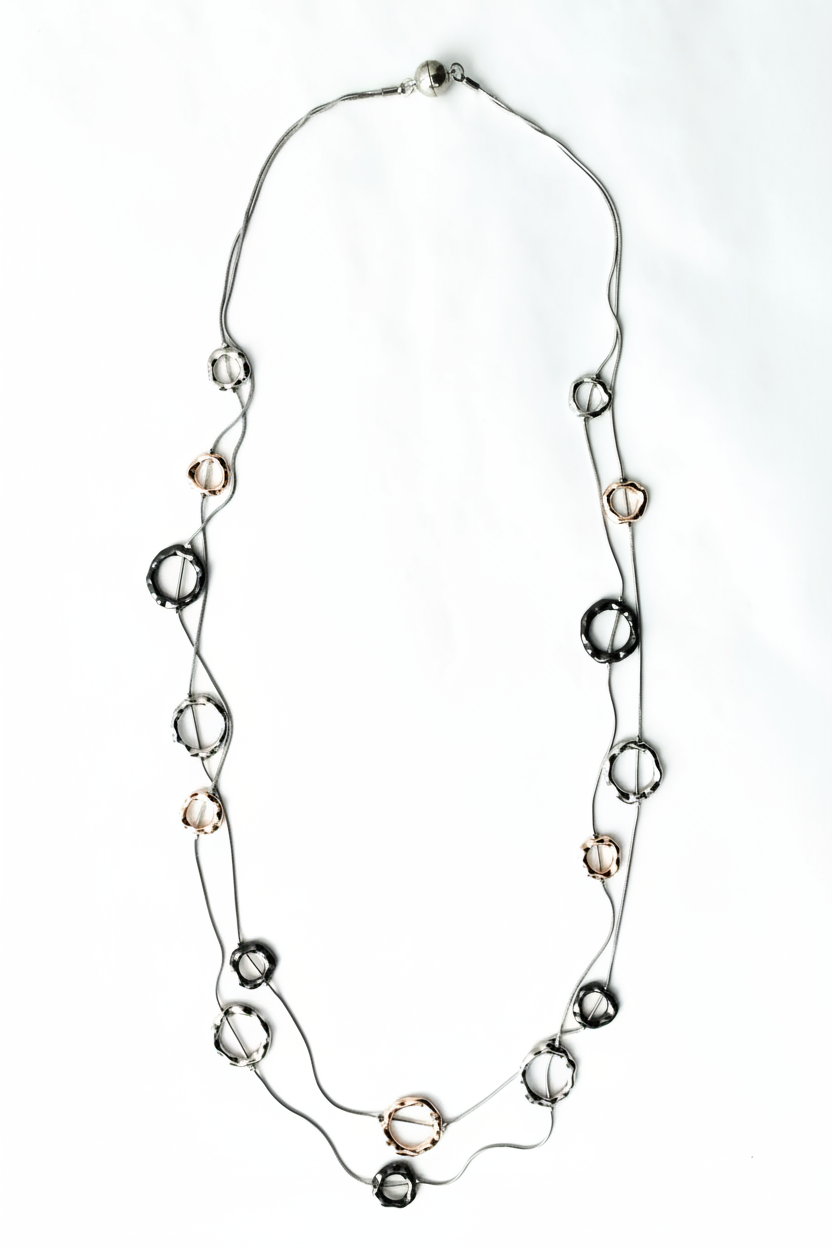 Long Steel Necklace – Sharpened 2:3